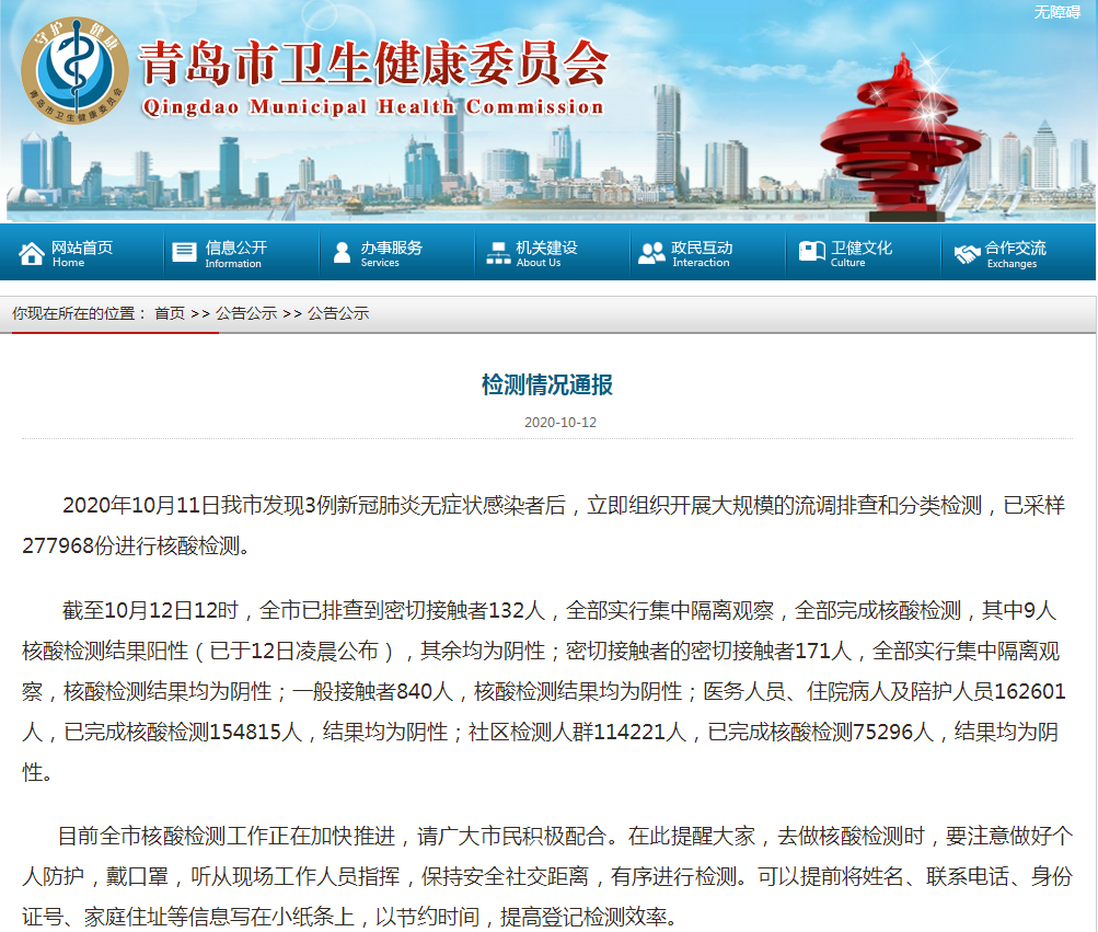 青岛疫情地区是哪个区.青岛疫情区县分布?-第1张图片