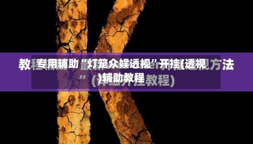 专用辅助“灯笼众娱透视	”开挂(透视)辅助教程-第1张图片