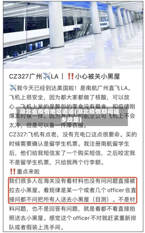 湖北省疫情地区遣返(湖北疫情期间返乡政策)-第2张图片